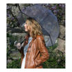 Picture of TRANSPARENT DOME UMBRELLA WITH BLACK TRIM